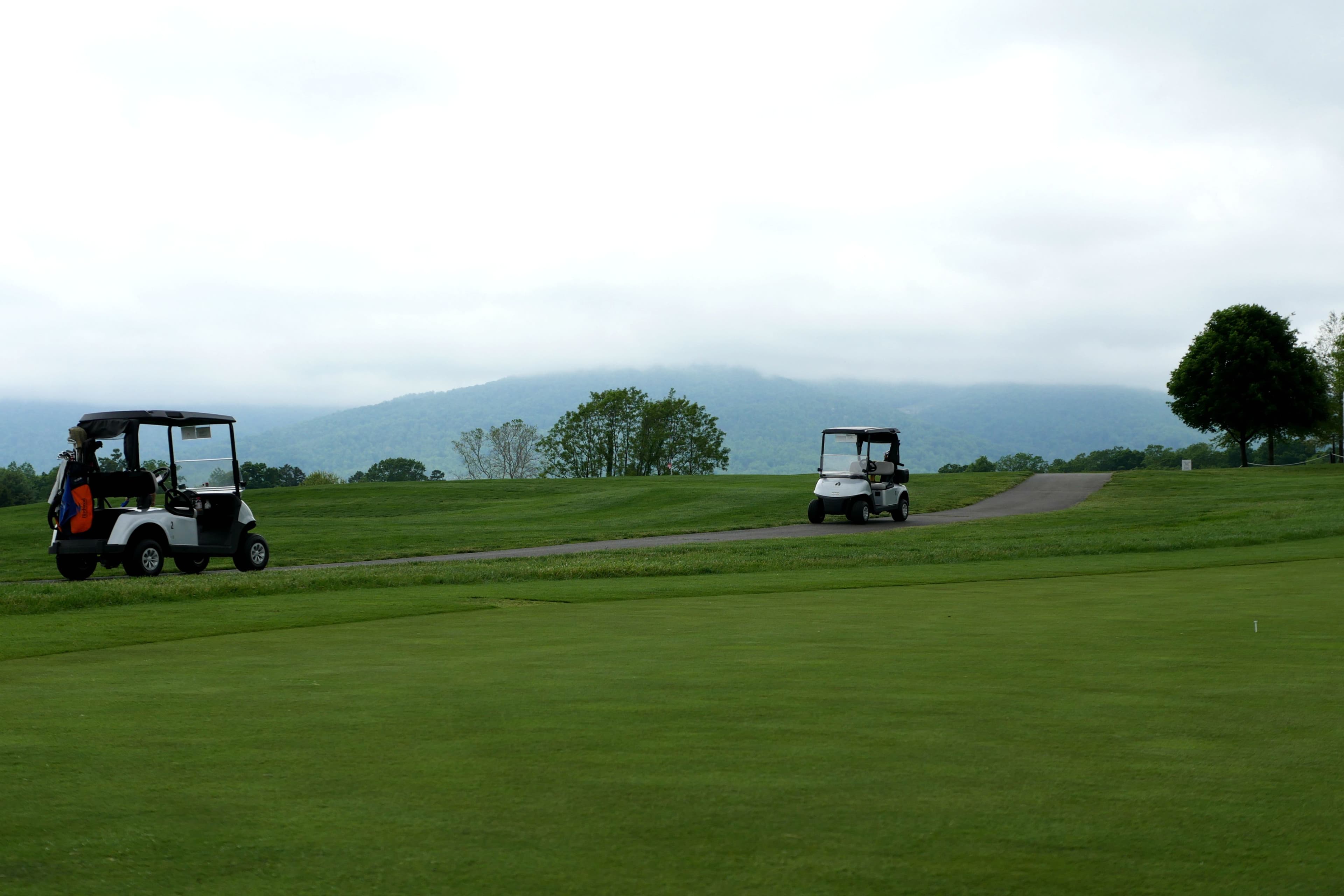 On the course